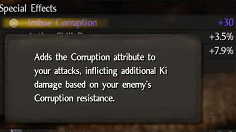 Corruption Nioh 2 Sentience