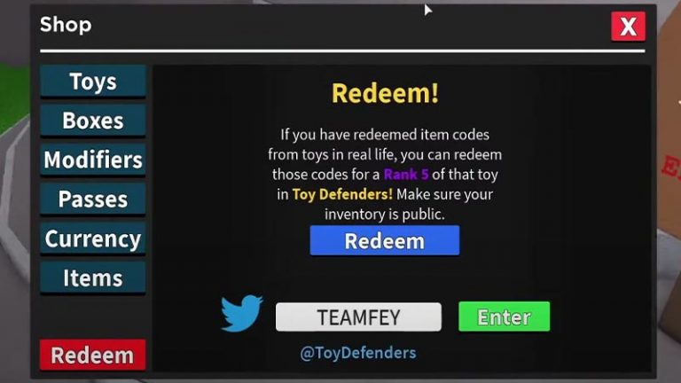 Roblox Toy Defenders Tower Defense Codes (June 2023)