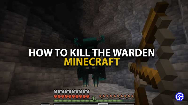 Minecraft Kill The Warden