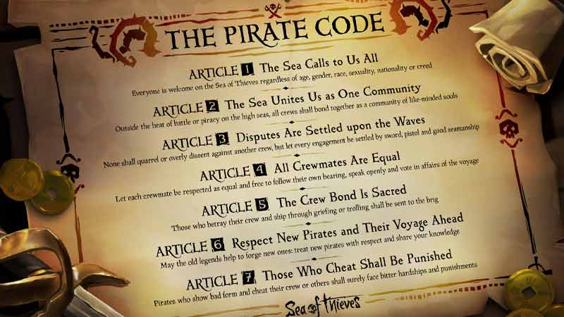 Sea of thieves code of conduct
