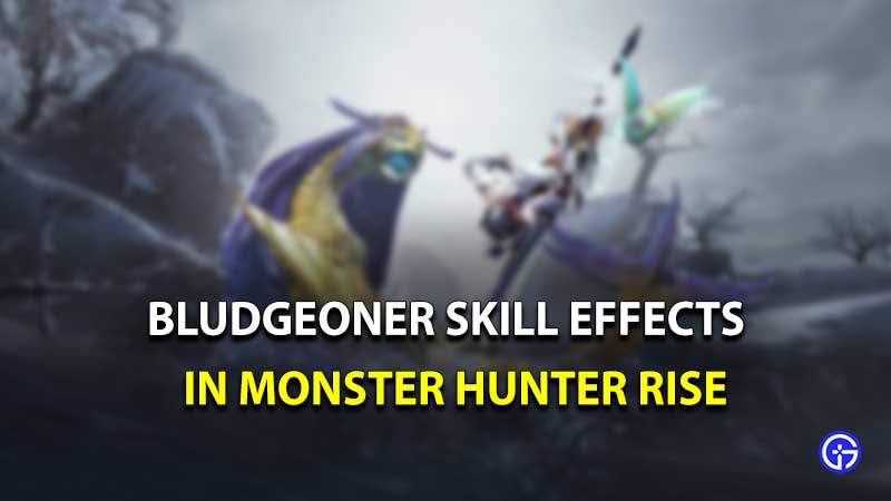 bludgeoner skill monster hunter rise