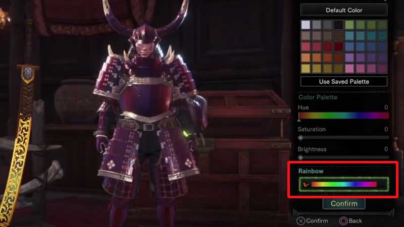 rainbow pigment mh rise