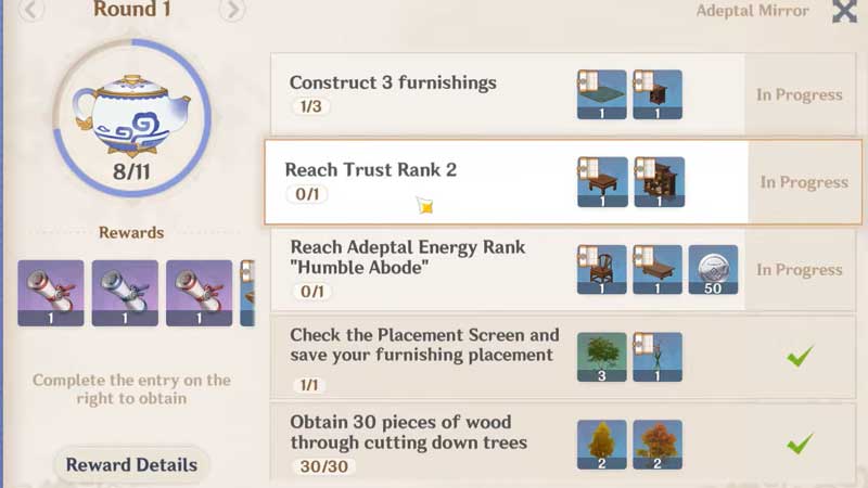 Genshin Impact: How To Reach Trust Rank 2