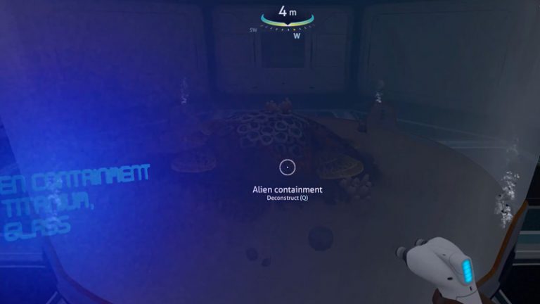 Subnautica Below Zero: How To Use The Alien Containment?