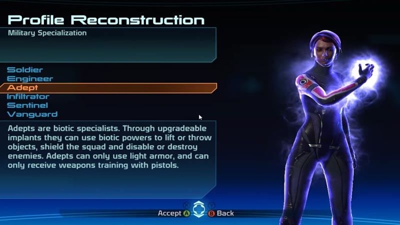 Class Change Mass Effect