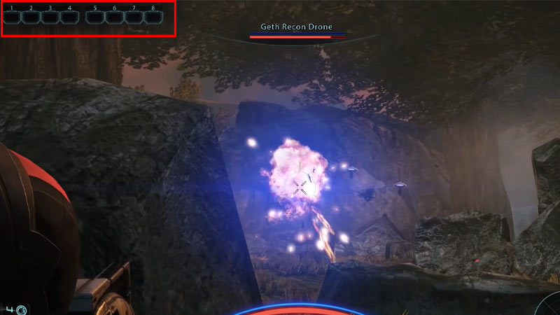 Quick Slots assign abilities to your character