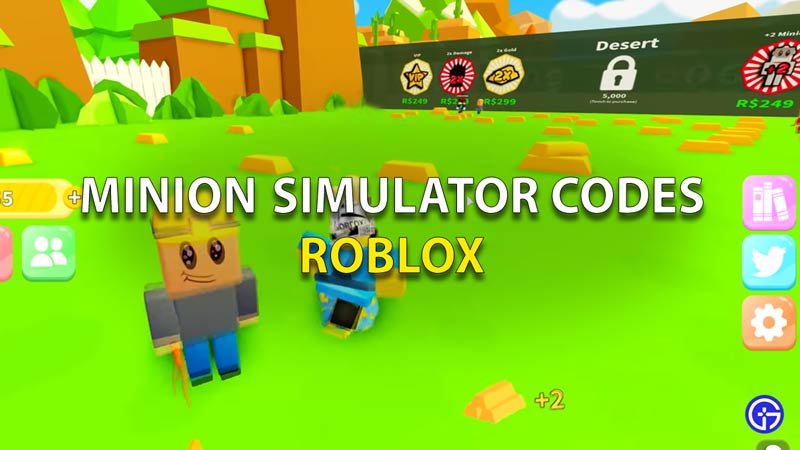 Roblox Minion Simulator Codes
