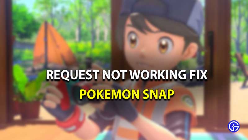 Pokemon snap request issue