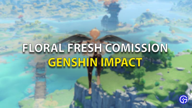 Floral Fresh Commission Genshin Impact