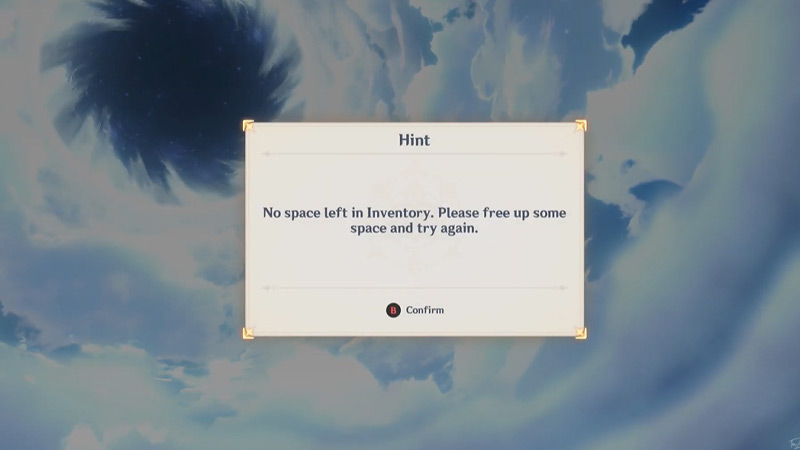 Full Inventory Genshin Impact