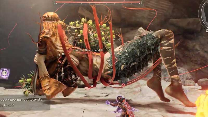 Naomi Randall Boss Fight Phase 1