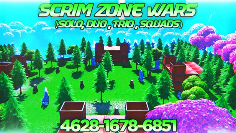 Fortnite 2v2 Zone Wars Map Codes
