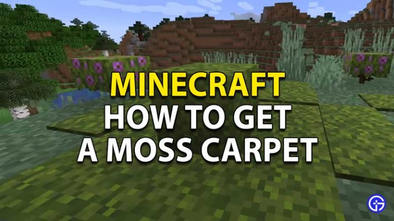 How To Find A Moss Carpet In Minecraft? - Gamer Tweak