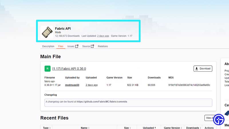 how to install fabric mods in minecraft