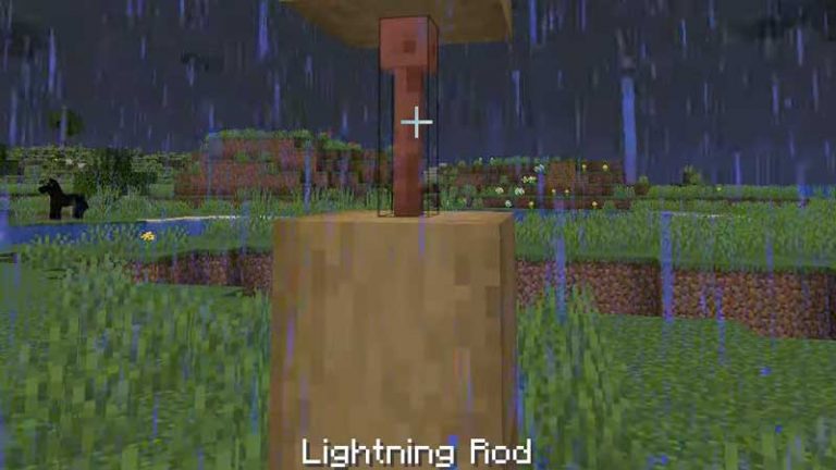 Lightning Minecraft Build Lightning Rod Minecraft: How To Make | Crafting Guide