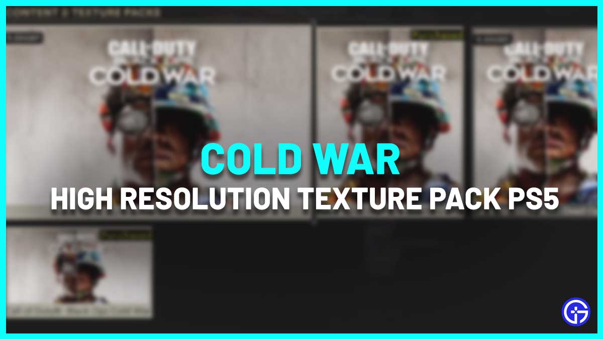 cold war high resolution texture pack ps5