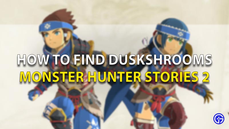 How To Find Duskshrooms Monster Hunter Stories 2