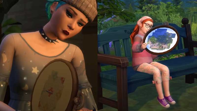 sims 4 cross stitch skill cheat