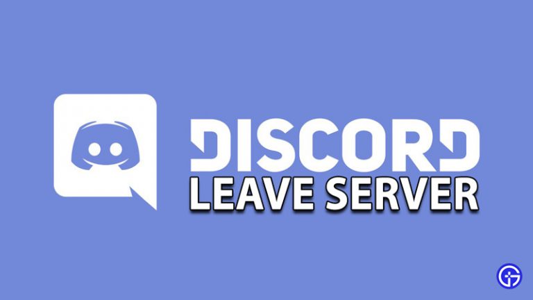 How To Leave A Discord Server