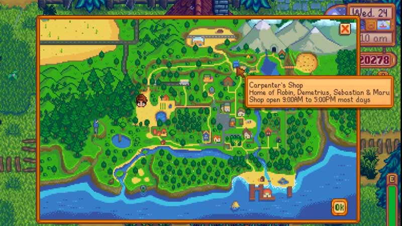 paradise shop stardew valley