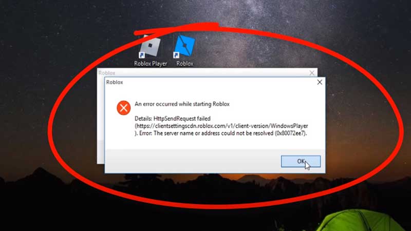 Roblox Error Occured Fix