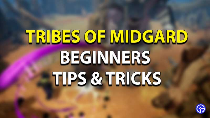 Tribes of Midgard Beginners Tips