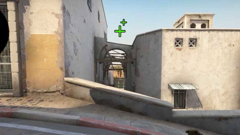 CSGO Dust 2 T-Spawn Grenade Spot