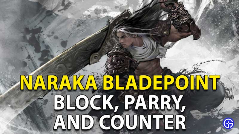 Naraka Bladepoint Block, Parry, And Counter