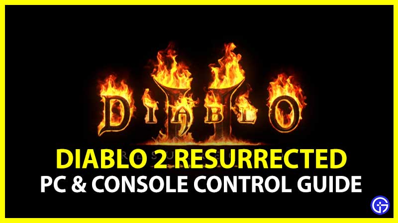 Diablo 2 Resurrected Control Ps4 Console Pc Xbox