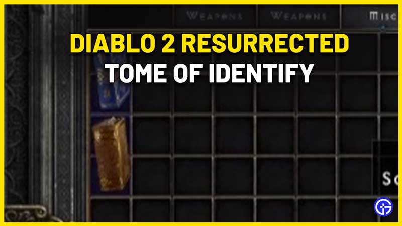 How to Get Tome Of Identify in Diablo 2 Resurrected