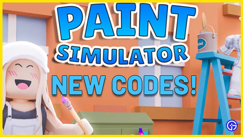 Paint Simulator Codes