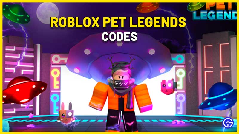 Roblox Pet Legends Codes