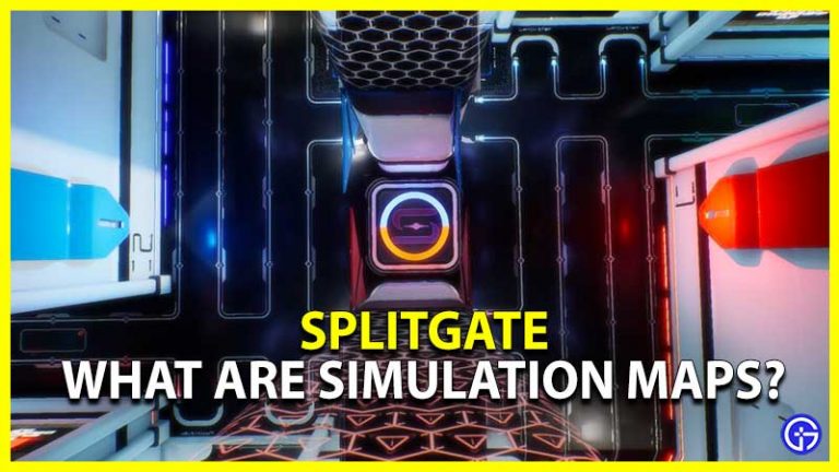 What Is A Simulation Map In Splitgate & How To Win A Match?