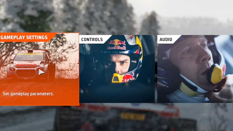 WRC 10 Controller Settings
