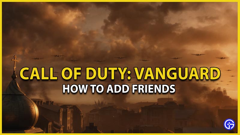 cod vanguard add friends multiplayer
