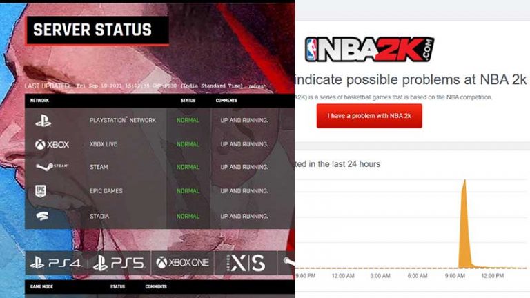 NBA 2k22 Server Status: How To Check If Servers Are Down?