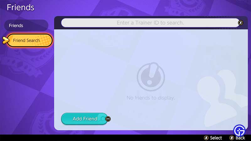 how to find trainer id 