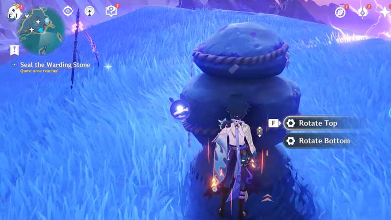 Genshin Impact Seal The Warding Stone: How To Rotate