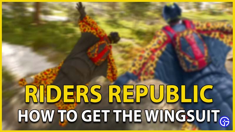 get the wingsuit