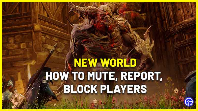 how to mute chat new world