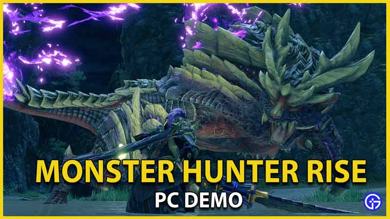 monster hunter rise pc demo