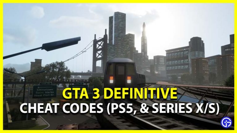 GTA 3 Trilogy Definitive Edition Cheat Codes [2023] - Gamer Tweak