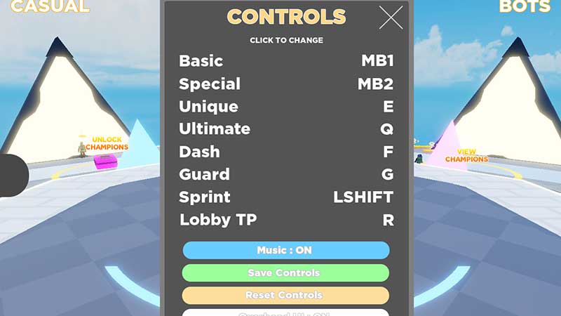 encounters roblox controls