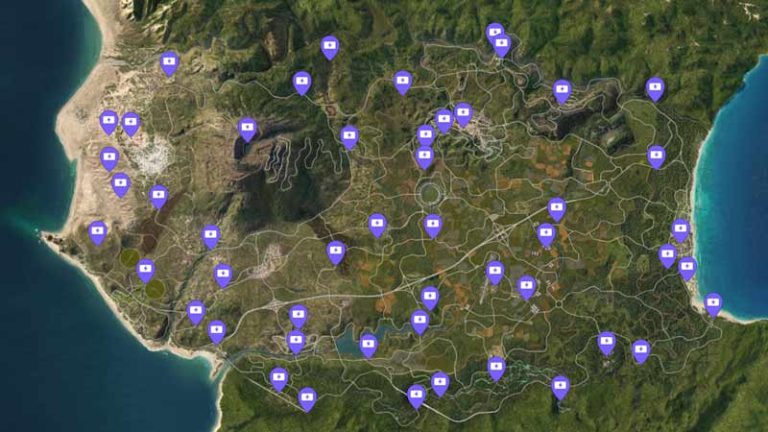 All Fast Travel Boards Location On Map In Forza Horizon 5 (FH5)