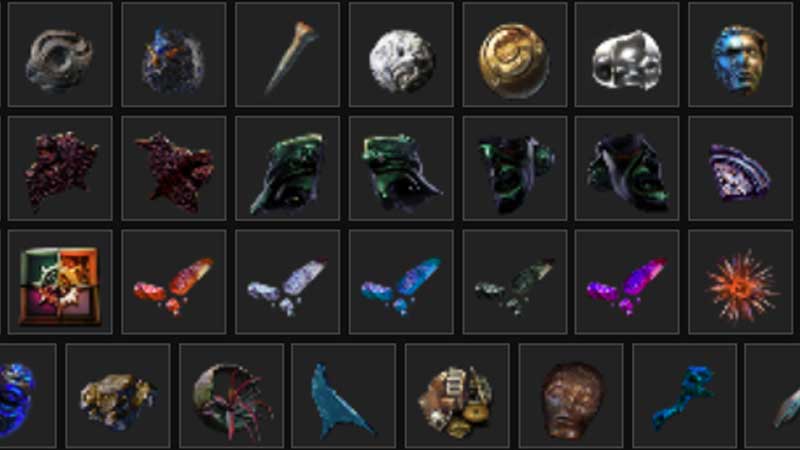 PoE Trading Items