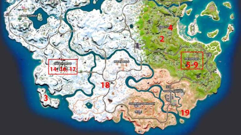 How To Find All NPCs In Fortnite Chapter 3 Season 1 (Map Locations)