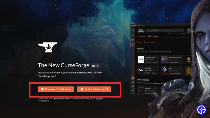 CurseForge app download