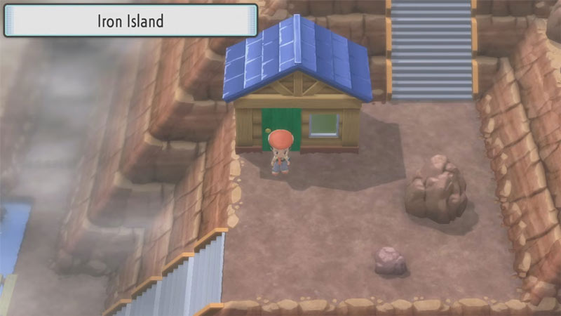 iron island pokemon bdsp