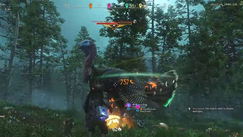 monstrous turkey leg and giant turkey boss new world