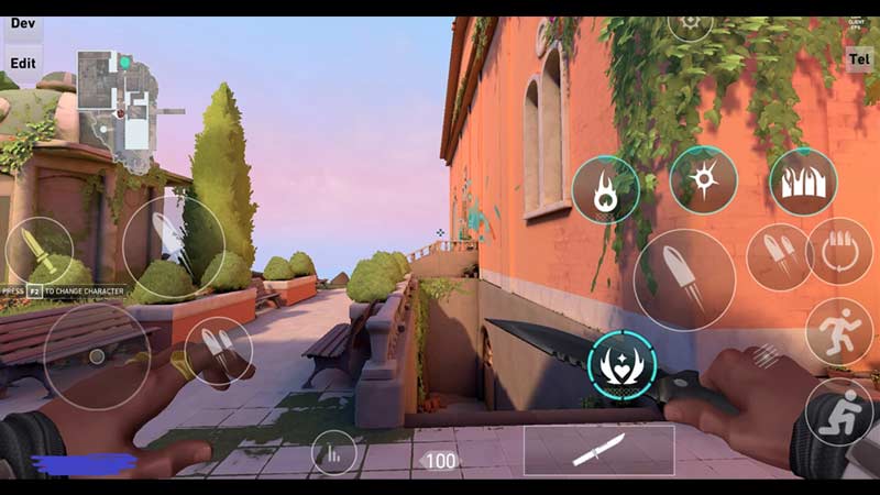 valorant mobile ui